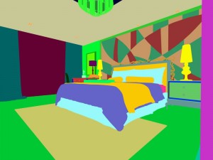 luxury stylish interior master bedroom - 03 3D Model
