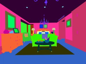 luxury stylish interior master bedroom - 13 Model 3D