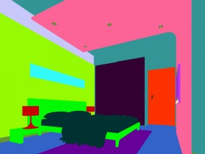 luxury stylish interior master bedroom - 21 3D 模型