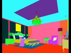 luxury stylish interior master bedroom - 36 3Dモデル
