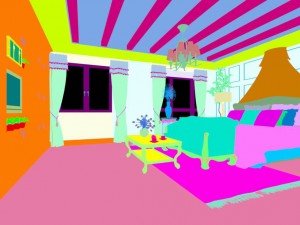 luxury stylish interior master bedroom - 42 Modelo 3D