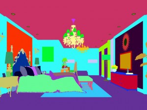luxury stylish interior master bedroom - 44 3D मॉडल