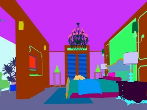 luxury stylish interior master bedroom - 49 Modelo 3D