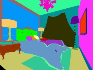 luxury stylish interior master bedroom - 58 3Dモデル