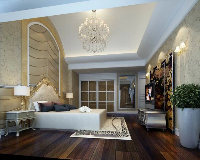 luxury stylish interior master bedroom - 59 3D Model .c4d .max .obj .3ds .fbx .stl .blend 