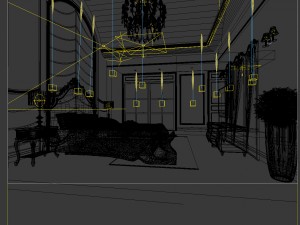 luxury stylish interior master bedroom - 59 Modelo 3D