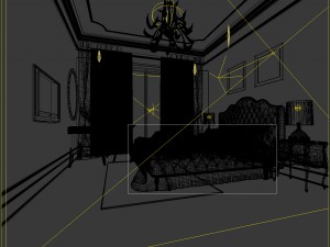 luxury stylish interior master bedroom - 63 Modelo 3D