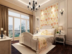 luxury stylish interior master bedroom - 82 Modello 3D