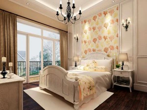 Luxuri&ouml;ses, stilvolles Hauptschlafzimmer &ndash; 82 3D Modell