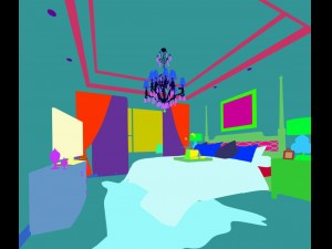luxury stylish interior master bedroom - 83 3Dモデル