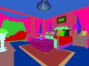 luxury stylish interior master bedroom - 89 3D Модель