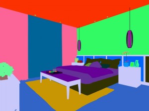 luxury stylish interior master bedroom - 93 3D 모델