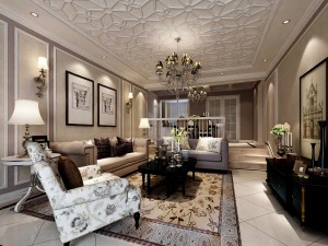 stylish european bedroom 02 3D Model