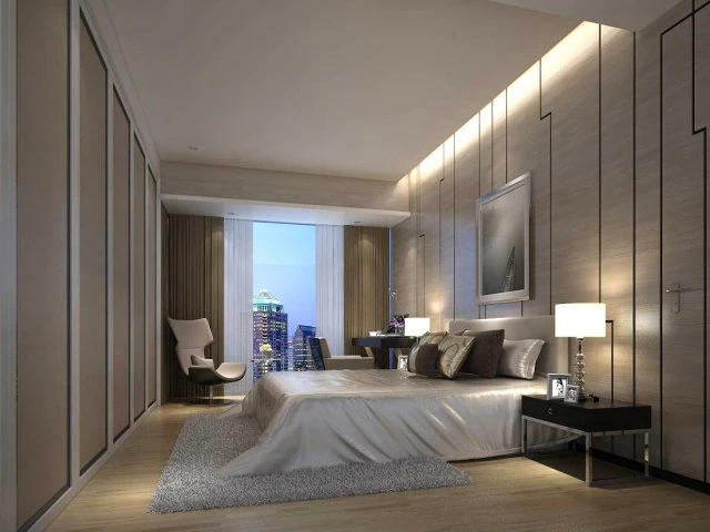 beautifully stylish and luxurious bedrooms 03 3D Model .c4d .max .obj .3ds .fbx .stl .blend 