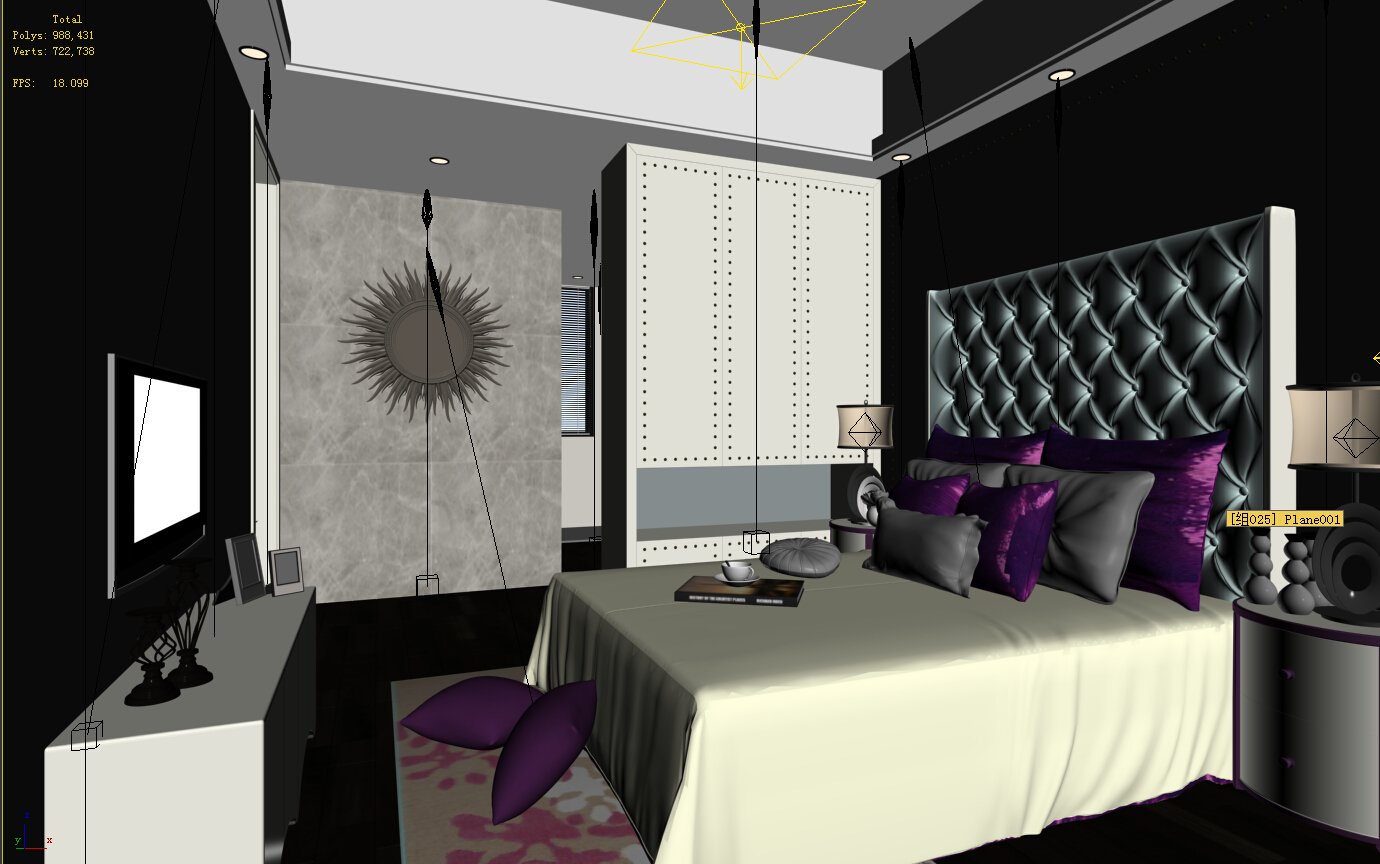 Beautifully Stylish And Luxurious Bedrooms 06 3d Models In Bedroom 3dexport 8463