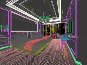 hotel room -9406 3D Model