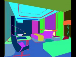hotel room -9407 3D Model