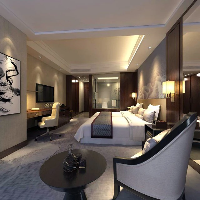 hotel room -9408 3D Model .c4d .max .obj .3ds .fbx .stl .blend 