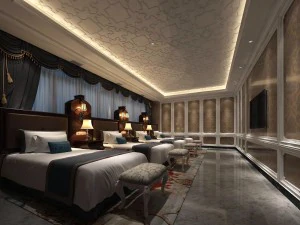 hotel room -9409 3D Model