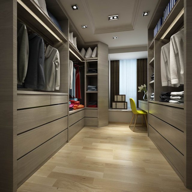 fashion - cloakroom 03 3D Modell .c4d .max .obj .3ds .fbx .stl .blend