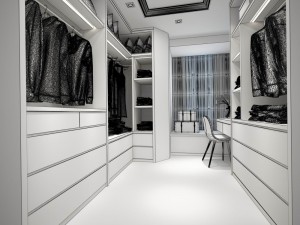 fashion - cloakroom 03 3D Modell