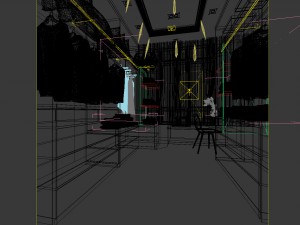 fashion - cloakroom 03 3D Modell