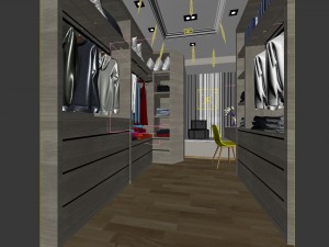 fashion - cloakroom 03 3D Modell