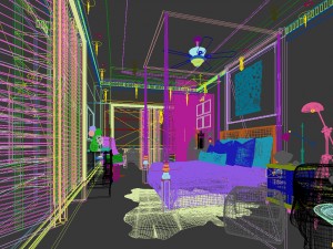 bedroom - southeast asian style -9401 3D 모델
