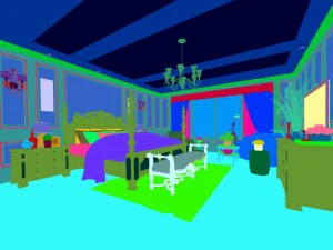 bedroom - american style -9402 3D Model