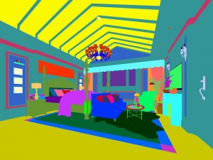 bedroom - american style -9404 3Dモデル