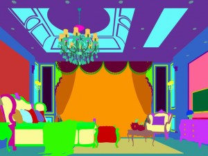 bedroom - american style -9412 3D Модель