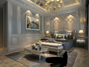 bedroom - american style -9412 3D Модель