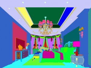 bedroom - american style-9414 3Dモデル