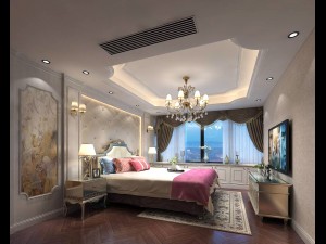 bedroom - european style -9401 3D Model