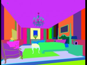 bedroom - european style -9406 3D Model