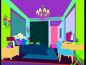 bedroom - european style -9407 3Dモデル