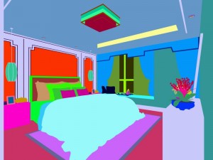 bedroom - european style -9410 3D 模型