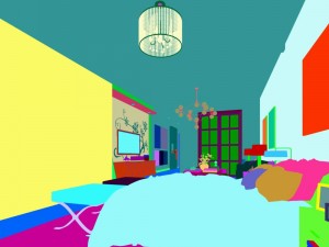 bedroom - european style -9413 3D 모델