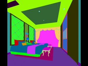 bedroom - european style-9414 Modello 3D