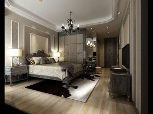 bedroom - european style -9417 3D Model