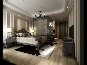 quarto - estilo europeu -9417 Modelo 3D
