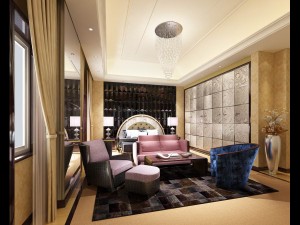 bedroom - european style-9418 3D 모델