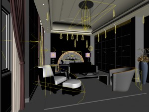 bedroom - european style-9418 Modelo 3D