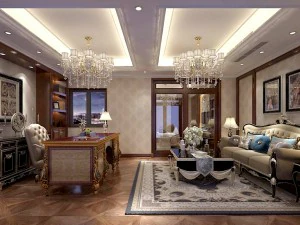 bedroom - european style-9423 3D Model