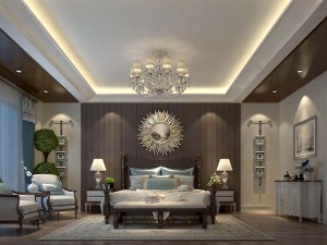 bedroom - european style-9434 3D-Modell