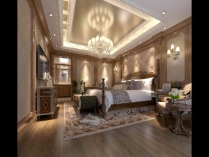 bedroom - european style-9438 3D Model