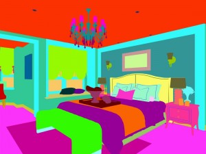 bedroom - european style -9441 3D Model