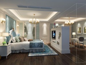 bedroom - european style -9442 3Dモデル