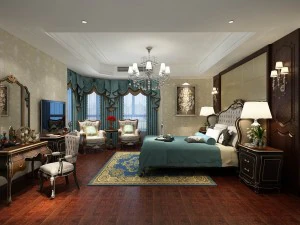 Schlafzimmer - europ&auml;ischer Stil -9446 3D Modell