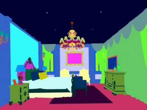 bedroom - european style -9449 3D Модель